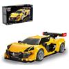JAMARA 402909 CADA Renault Sport RS.01, scala 1:24, mattoncini gialli, modellino auto da corsa, giocattolo per bambini dai 8 anni in su, idea regalo