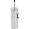 Medial Portascopino WC Basic - da muro - acciaio inox - diametro 9,8 cm - altezza 38 cm - silver - Medial (unità vendita 1 pz.)