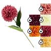 Altro STELO FIORE PALLA 63CM 6ASS