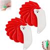Generico Multiuso 9-in-1 Spatula Caulking Tool, Spatula Pieghevole E Applicatore Sigillante, Strumento Di Cucitura Liscia Pieghevole, Strumenti Per La Rimozione Della Terra (red*2)