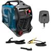 DISCORAMA - SALDATRICE A ELETTRODO INVERTER 400A PORTATILE COMPATTA CON DISPLAY DIGITALE E KIT ACCESSORI COMPLETO PER SALDATURA FAI DA TE PROFESSIONALE METALLO FERRO ACCIAIO