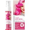 Sevich Tintura temporanea per capelli rosa, per uomini e donne, ad asciugatura rapida e facile da lavare, colorazione uniforme grazie alla testina spray ultrafine, formato da viaggio, 30 ml