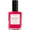 Manucurist - Smalto Jelly Pomme d'Amour Green™ - Smalto Unghie Rosa Lampone Traslucido Brillante - Finish Jelly Semi-Opaco Ultra Glossy - 82,5% di Ingredienti di Origine Naturale - 15 ml