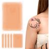 Pesoncarl Tattoo Cover Up Tape, 6pcs Waterproof Invisible Ultra Shin Tattoo Cover Up Patch Up, 3.5x5.9 Copertina per il trucco tatuabile per tatuaggi per cicatrice e marchi di nascita, stile 3, correttori