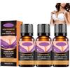Generisch Olio per il seno, modellante e aumenta il volume, olio per il seno, olio per il seno, olio per siero anti-agging per donne (3 pezzi)
