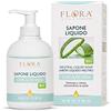 FLORA Neutro Sapone Liquido 250 ml BIO-BDIH - con succo di Aloe vera, per aiutare persone con allergie o pelli sensibili, formulato per miscelarlo con oli essenziali puri 100%