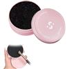 Androxeda 2 Pezzi Pulisci Pennelli Make up, Accessorio per Pulizia Pennelli Trucco Professionale, Spazzola Detergente per Cosmetici, Utensile per il Lavaggio e Cura del Trucco