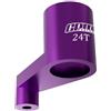 GPM Aluminium 7075 Alloy 24T Servo Arm for LOSI 1/24 Micro-B 2WD Buggy RTR-LOS00007 Upgrades - Purple