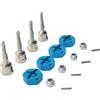 Generic Componenti Trasmissione Per Wltoys A949 A959 A959-B A969 A979 K929 1/18 RC Car Upgrade Parts Albero Di Trasmissione In Metallo Asse Ruota Tazza E Adattatore Esagonale 12 Mm(Blue)