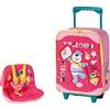 BABY born Trolley con Seggiolino per Bambole, per Mani Piccole, Il Gioco Creativo Promuove L'Empatia e Le Abilità Sociali, per Bambini dai 3 Anni in su, per Bambole da 36 e 43 cm