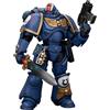 TOYVERSE JOYTOY 1/18 Figura d'azione Warhammer 40,000, Ultramarines Heroes of the Chapter Primaris Lieutenant Erastus, Articolazioni mobili Modello di Personaggio, 15 anni e più