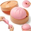 WisLeap Giant Dumpling Squishy, Dumpling Squishys Stress Ball, Dumplings Squishy Fidget with Box, Soft Squeeze Doug for Adults, Relieve Stress