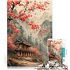 AITEXI Puzzle da 1000 pezzi per adolescenti Casa giapponese naturale Giochi educativi Decorazione della casa Migliorare l'amore tra le coppie 75x50cm