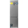 Cecotec Frigorifero Combinato Total No Frost 405 L Bolero CoolMarket Combi 405WL Elite Inox D. Altezza 200 cm, Larghezza 60 cm, MetalFlex Cooling, Fresh Flex, Interno Elite Grey, Inox