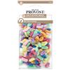FRANCK PROVOST - Set di 150 mini elastici in schiuma - Colori assortiti - senza legami metallici - Hyper Stretch - Acconciatura facile - tutti i tipi di capelli