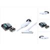 Makita Aspiratore a batteria Makita DCL 181 FSF1 W 18 V bianco + 1x batteria ricaricabile 3,0 Ah + caricabatterie