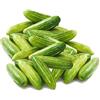 Kajal Cetriolo di scarlatto, 1 kg, Ivy Gourd (Tindora), zucca di edera indiana, ideale per piatti, curry e cucina tradizionale con adesivo Kajal (2 kg, zucca di edera)