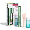 CONFEZIONI REGALO Clarins Cofanetto Mascara Supralift & Curl con Mini Lip Perfector e Struccante 30ml