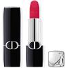 DIOR Rouge Dior Rossetto - Comfort E Lunga Tenuta - Trattamento Floreale Idratante - Rouge Rose Finish Velvet 784