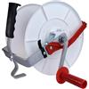 Gemi Elettronica Avvolgitore filo conduttore e fettuccia con moltiplicatore 3:1 per recinto elettrico gemi