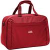 Ciak Roncato, SMART - Borsa da Viaggio Cabina Voli Low Cost in Tessuto Jacquard, Bagaglio Cabin Size, Rosso 41 cm