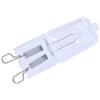 Srliya Lampadine Alogene G9 Bianco Freddo 40w 8 × 4 × 3 10 Pezzi G9 40w Tipo Illuminazione Alogena Trasparente Lampadina Durevole Risparmio Energetico 220v
