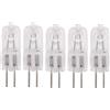 UGEFKMQ 5PCS Lampadina Alogena Gy6.35 220V 35W 50W 70W 100W Lampadine A Capsula GY6.35 base a doppio ago bianca calda 2700 K Dimmerabile 50W