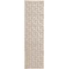 RugVista Dakari, Tappeto, 80 x 250 cm, Rettangolare, Pelo medio, Lavabile solo a secco, oeko_tex_100, Beige
