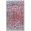 Wecon Home Tappeto bagno WECONhome Ralph, design vintage orientale, fondo antiscivolo, lavabile 30 °C, certificato OEKO-TEX® (70 x 120 cm, viola pastello)