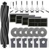 LOOHAOC Set di 25 accessori per robot aspirapolvere Dream e L10s Ultra Gen 2/L10s Pro Ultra/X30 Ultra/MOVA E30 Ultra con spazzola, panni per la polvere, set di pezzi di ricambio