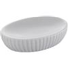 Gedy Marika Portasapone, Ceramica, Grigio, 8,3 x 12 x 3