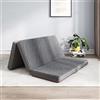 Sweetnight 3 in 1 Materasso Pieghevole - Memory Foam Materasso da viaggio, Salvaspazio Materasso Topper Alto 10cm, 140x200