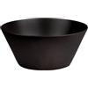 Kesper | Ciotola per frutta e insalata, plastica (PET/PP), Ø 24,8 x H: 10,9 cm, lavabile in lavastoviglie, colore: nero | 32821