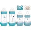 MAM Bottiglia anti colica 160 + 260 ml // Set da 2 pezzi newborn // con tettarella taglia 1 dalla nascita 0+