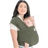 KeaBabies Baby Wrap Carrier - Tutto in 1 Original Baby Carrier Fascia da Neonato a Bambino, Facile da Indossare, Legatura Senza Mani, Leggero, Impacchi per Bambini Traspiranti (Forest Berries)