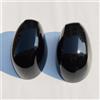 Generico Auto Sinistra + Destra Posteriore Copertura Specchio Shell cap Housing per BMW Mini Cooper F54 F55 F56 F57 F60 2020-2024 Laterali retrovisore Auto Accessori (Nero)
