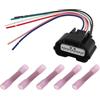 OTOTEC Tappo di riparazione con cavo per valvola EGR o sensore di massa d'aria compatibile con Nissan compatibile con Opel Compatibile con Suzuki 7701479070