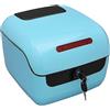Generic Bauletto portabagagli per moto, scooter, universale, con parti di montaggio, per moto, scooter, bicicletta