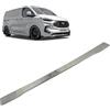 CHROMEMASTER | Protezione Paraurti Posteriore Compatibile con Ford Transit Custom 2023+; Acciaio inossidabile, Lucidato, Cromo nero; Proteggi il Paraurti Posteriore della tua Auto dai Danni