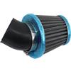 LHAUWGDB Filtri aria per moto Moto ATV Scooter Filtro aria Carburatore Tubo di aspirazione Pulitore testa a fungo(38-40mm Bend)