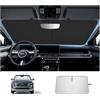 SHAOHAO [Upgrade] Parasole Compatibile con Hyundai Tucson NX4 2022-2026 Parasole Pieghevole con Rivestimento d'Argento, Protezione UV e Calore Efficace, Accessori Interni Auto