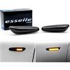 Esselle Parts Coppia Frecce Laterali Nero Fumé Progressive Dinamiche A Led per Bmw Serie 1 E87 E88 E81 E82, Serie 3 E90 E91 E92 E93, Serie 5 E60 E61, X1 E84, X3 E83, X4 F26, X5 E53, Plug and play Canbus