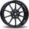 Sparco assetto gara nero opaco 7.5 x 17 ET48 5 x 112 Hub Bore 73.1 cerchi in lega