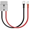 DC HOUSE DCHOUSE 1 connettore batteria da 120 A, 4 AWG, 600 V, cavo batteria M8, connettori rapidi impermeabili per il trasferimento di corrente di batterie Lifepo4, carrello da golf