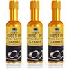 Henjunu Detergente Catalizzatore 3x120ml - Additivo Benzina per Pulizia Scarico, Riduce Emissioni e Rigenera Dpf - per Auto e Furgoni