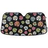 Generic Parasole per Auto Margherita Fiore Colorato Fiore Protezione Solare Car Front Window Sunshade Impermeabile Accessorio Auto per SUV Furgone Berline S