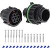 EMSea 1 set di connettori a sensore auto a 7 poli 1718230-1 967650-1 828904-1 connettore elettrico spina di cablaggio rotonda per la riparazione di cavi