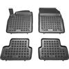 MTM Tappetini Gomma per Opel Astra J 10.2009-10.2015 Design a Vaschetta, su Misura con Bordi Rialzati cod. 3D 5574
