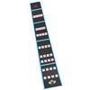 Futheda Violino Finger Guide 4/4 Full Size Violino Fiddle Tastiera Adesivi Tasto Indicatore Posizione Intonazione Grafico Strumento Musicale Accessorio per Principianti