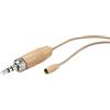 JTS 801CS - Cavo di collegamento jack per microfoni ad archetto, 3,5 mm, colore: Beige